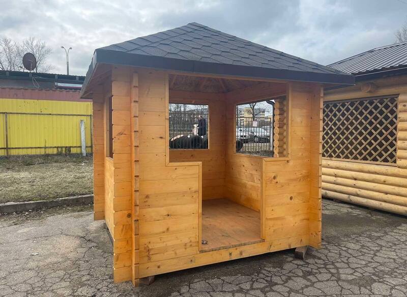 Беседка закрытая