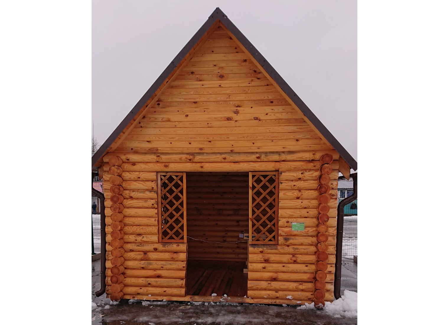 Беседка закрытая