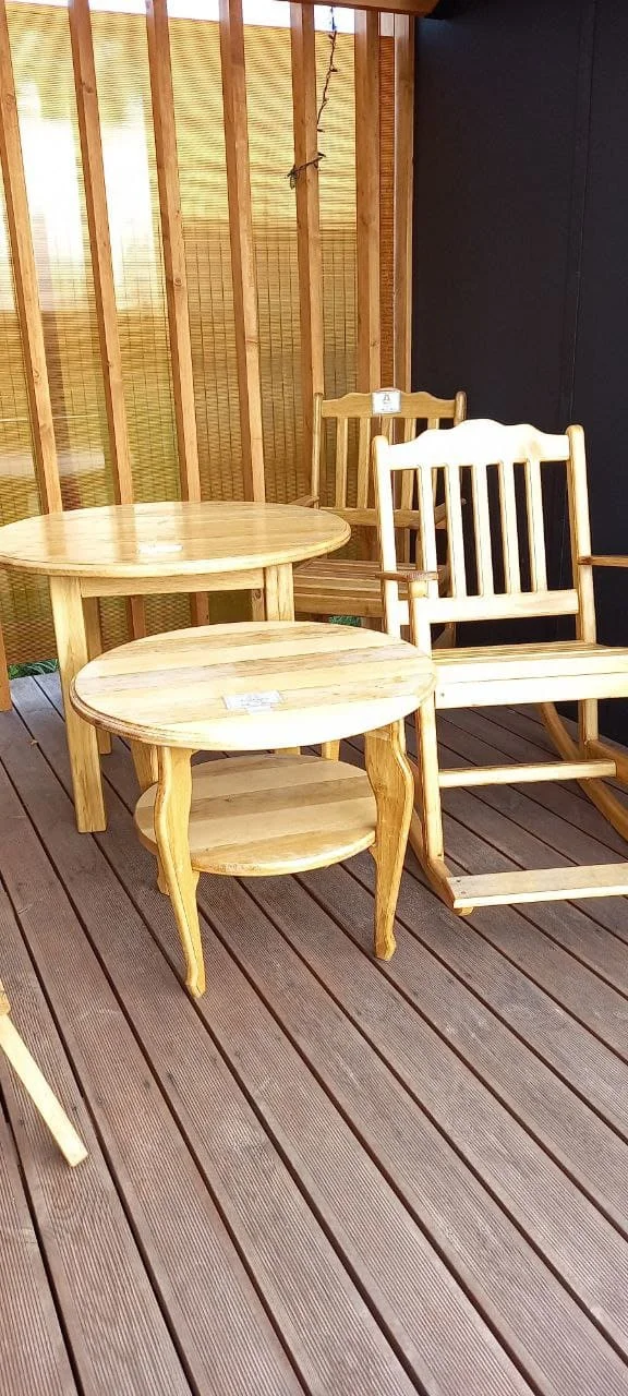 Садовая мебель из дерева