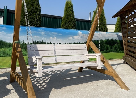 Садовые качели малые